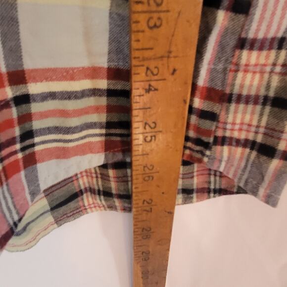 LL Bean- Signature Flannel Shirt Dress- size 4 - Picture 5 of 7